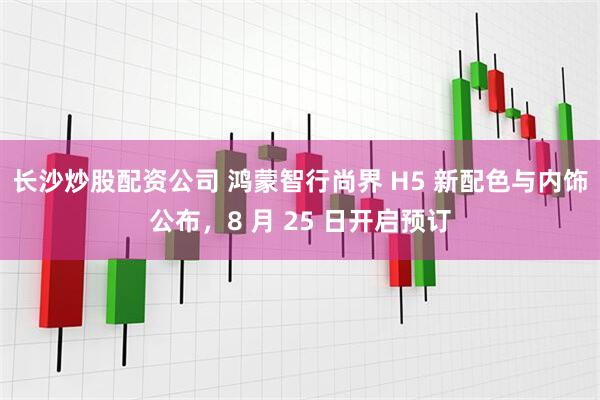 长沙炒股配资公司 鸿蒙智行尚界 H5 新配色与内饰公布，8 月 25 日开启预订